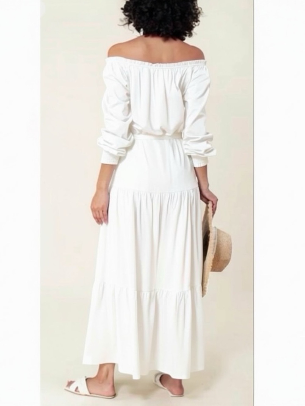 Hale Bob Honor Solid Tie Belt Summer Maxi Dress Beach Cover Up Size Small NEW - Picture 3 of 12